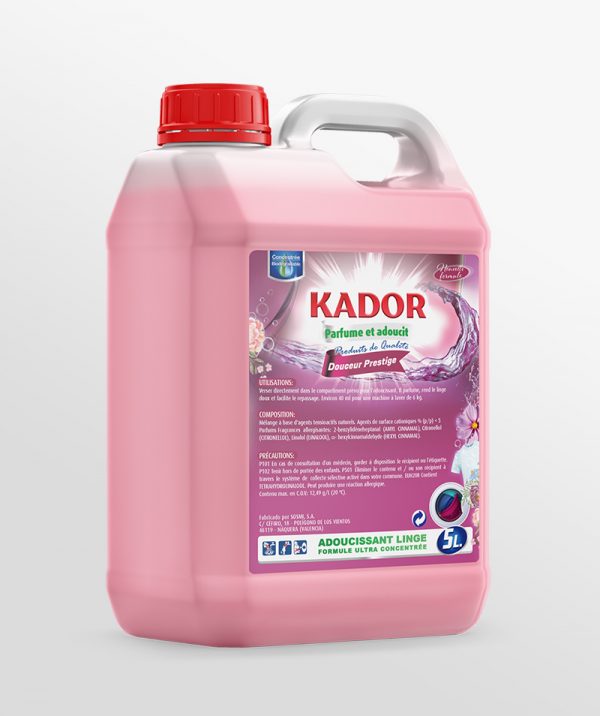 Adoucissant 5 litres KADOR Douceur Prestige – CLEAN 26