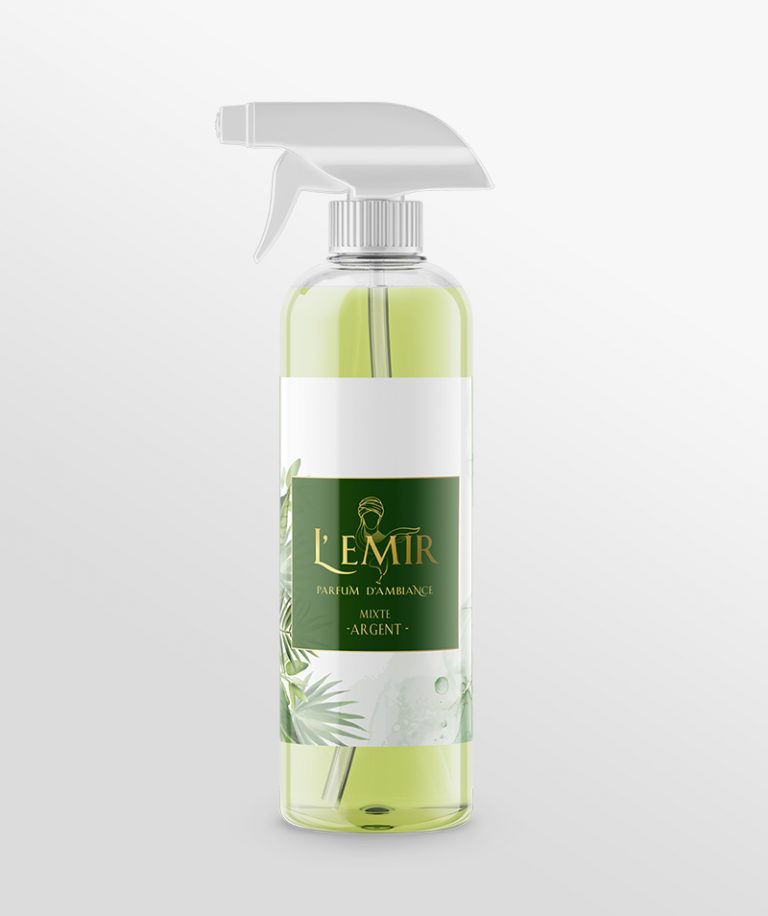 Parfum d’Ambiance 750ml L’ÉMIR Argent – CLEAN 26